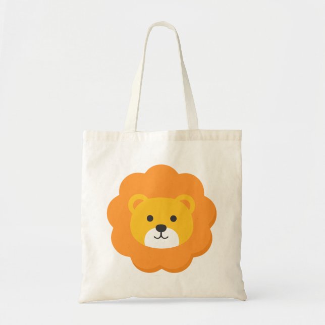Lion Birthday Kids Art Tragetasche (Vorne)