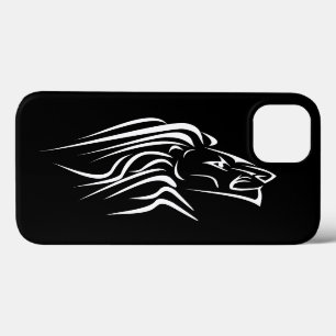 Lion Black iPhone Case oder Farbe auswählen