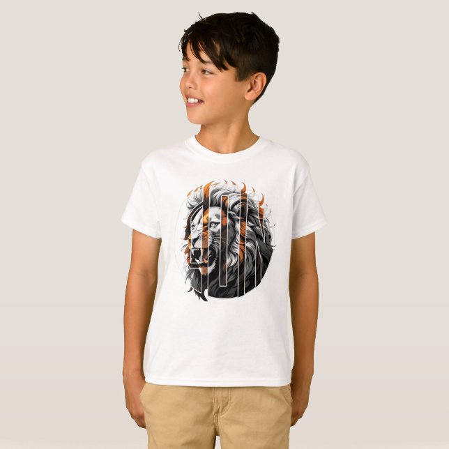 Lion BW T-Shirt (Vorne ganz)