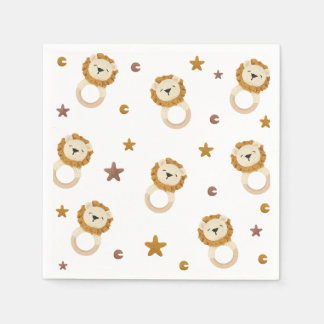 Lion Cartoon Serviette
