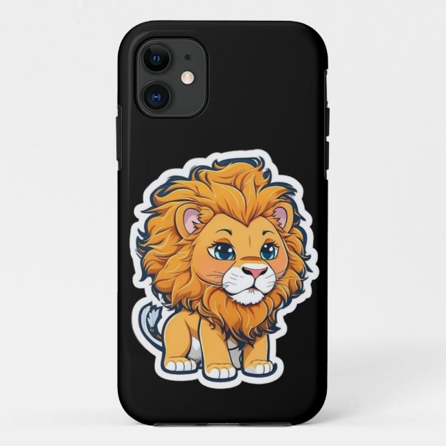 Lion Case-Mate iPhone Hülle (Rückseite)