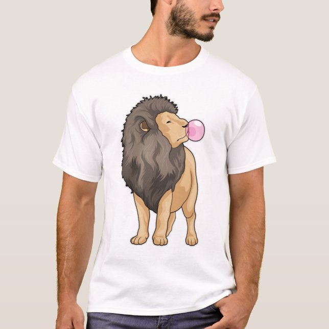 Lion Chewing gum T-Shirt (Vorderseite)