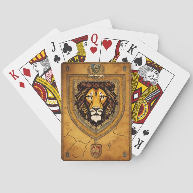 Lion~Classic Spielkarten ♦️ (Rückseite)