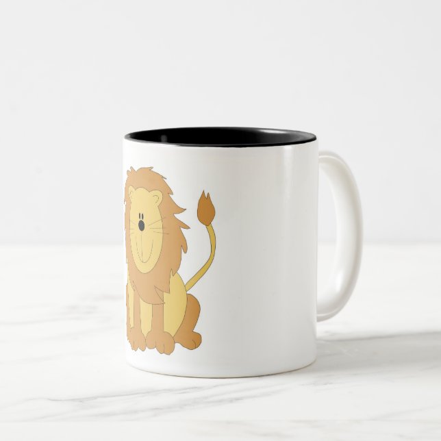 Lion Coffee Mug (Devant droit)