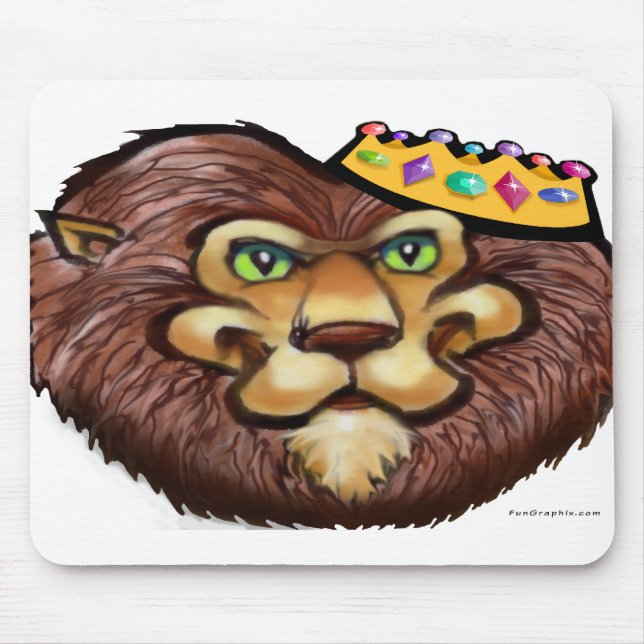 Lion Crown Mousepad (Vorne)