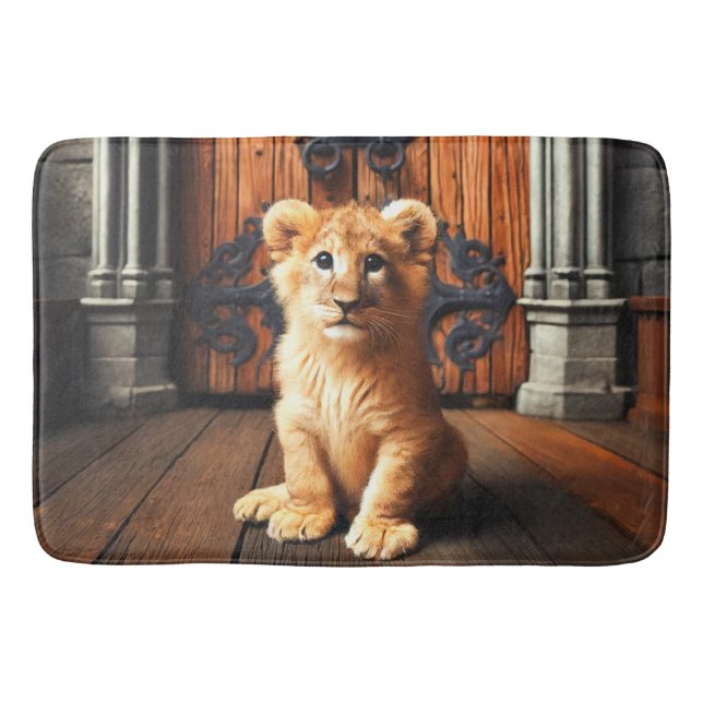 Lion Cub Badematte (Vorderseite)
