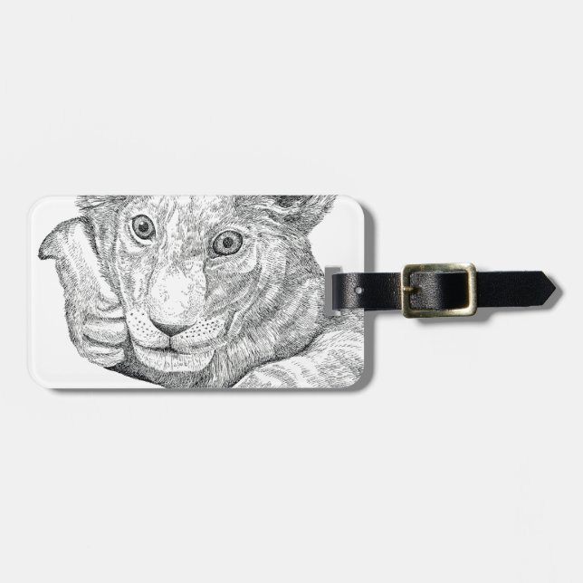 Lion Cub Gepäckanhänger (Vorderseite horizontal)
