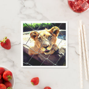Lion Cub Serviette