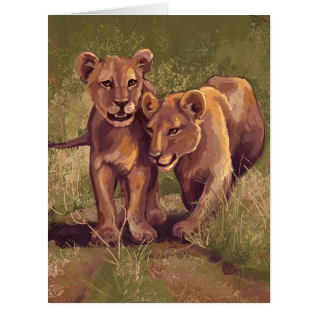 Lion Cubs (Devant)
