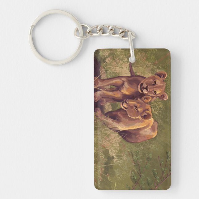 Lion Cubs Schlüsselanhänger (Vorderseite)