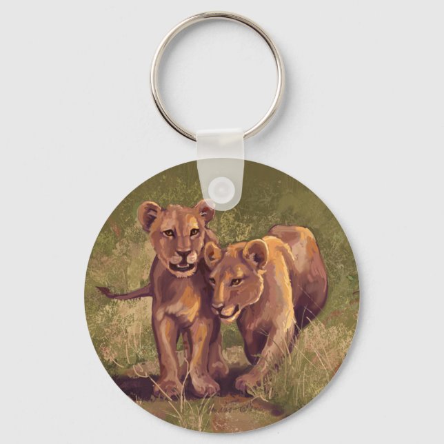 Lion Cubs Schlüsselanhänger (Vorderseite)