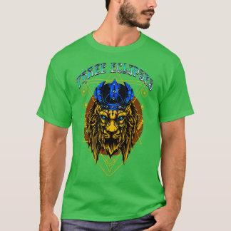 Lion Cyberpunk Dystopian Futuristic Postmoderne Wi T-Shirt