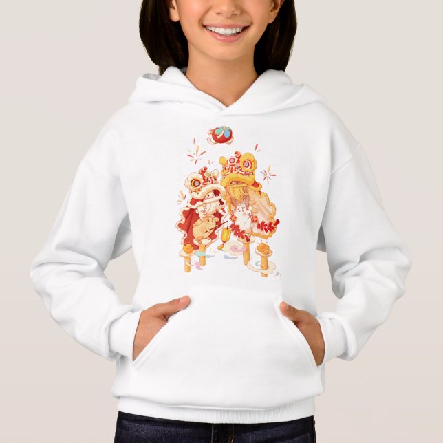 Lion Dance Women's Hoodie (Vorderseite)