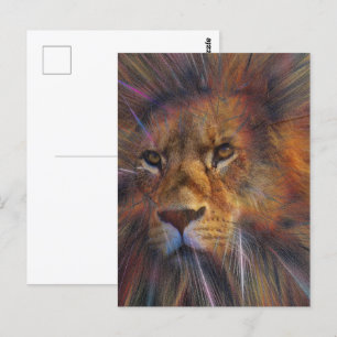 Lion dans la Galerie Carte postale
