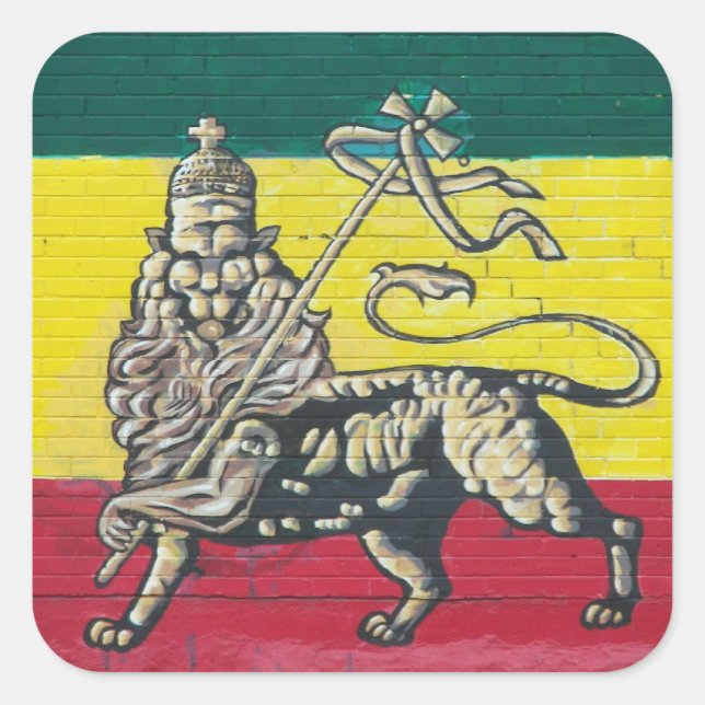 Lion de Juda autocollant (Devant)