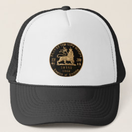 Lion de Juda - Haile Selassie - Casquette de camio