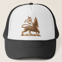 Lion de Juda - Haile Selassie - Casquette de camio