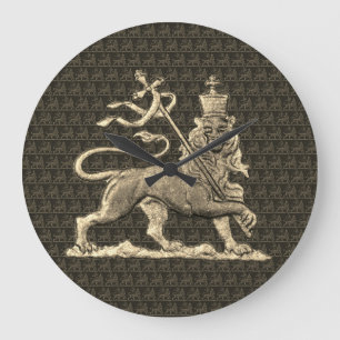 Lion de Juda Horloge Rasta