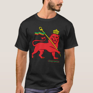 Lion de Juda Jah Sunny Arts Design Tshirt
