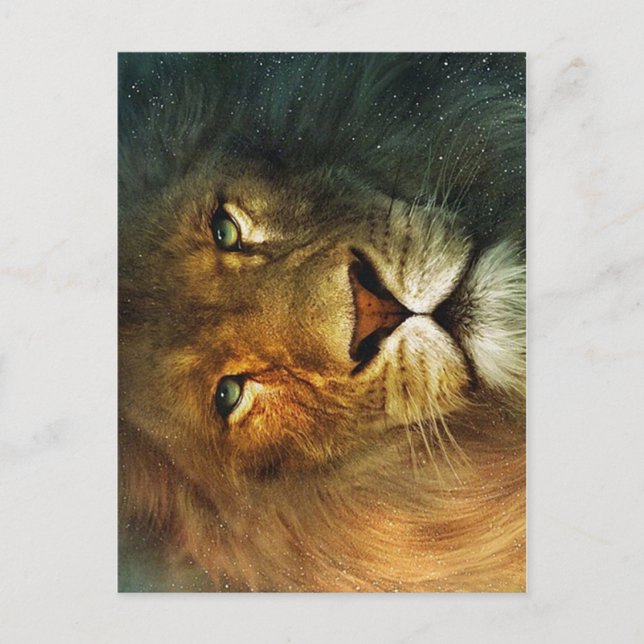 Lion de Juda - Lion - Rastafari - Carte postale (Devant)