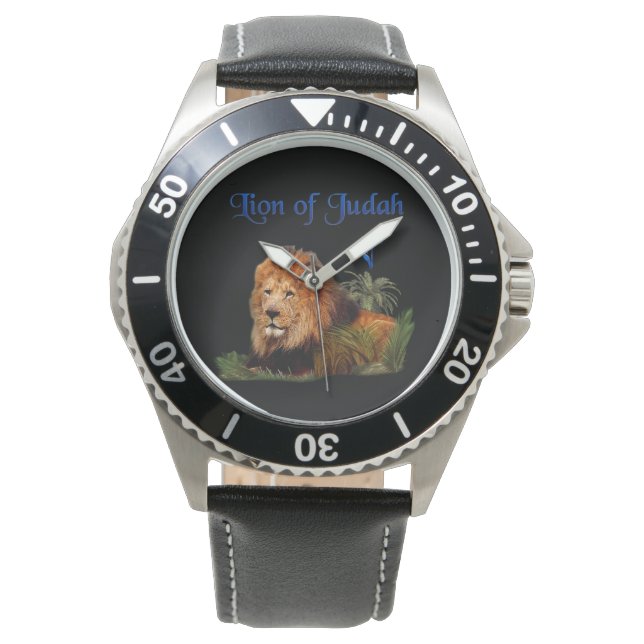 Lion de Juda mens montres chrétiennes (devant)