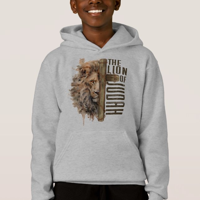 Lion de Juda Sweat - shirt à capuche (Devant)