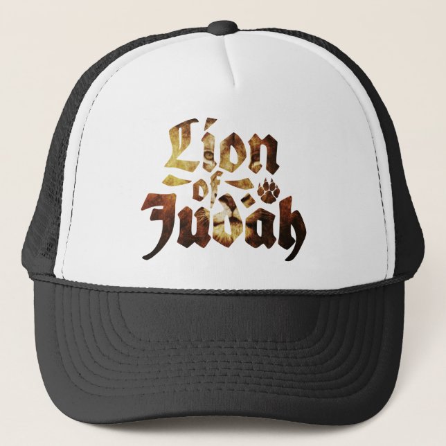 Lion de Judah - Haile Selassie - Casquette de cami (Devant)