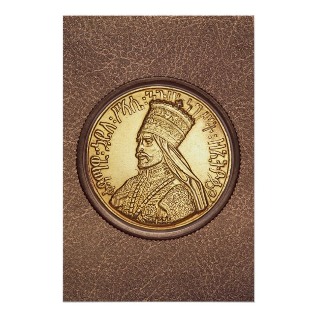 Lion de Judah Jah Rastafari Reggae Roots Affiche (Devant)