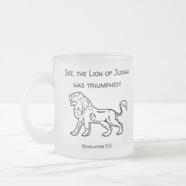 Lion de la tasse de Judah (givrée) (Gauche)