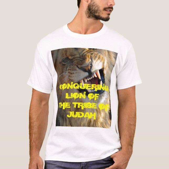 Lion de T-shirt de Judah (Devant)