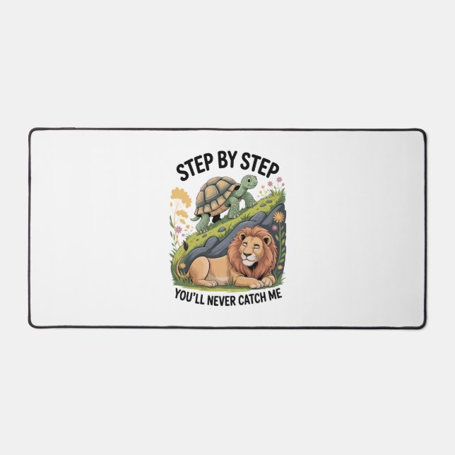 Lion de tortue drôle (Recto)