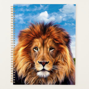 Lion der König des Waldes Planer