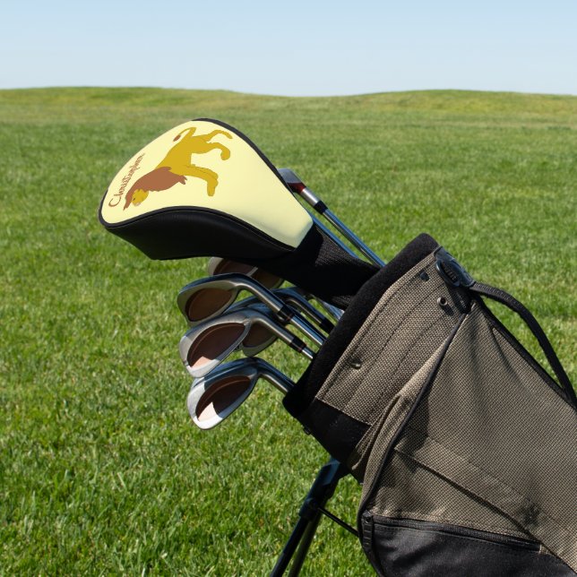 Lion Design Golf Headcover (In SItu)