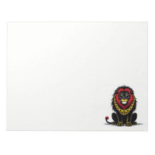 Lion Design Notizblock