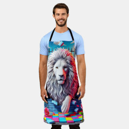Lion Design Schürze