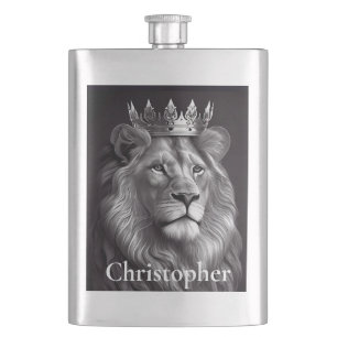 Lion, die klassische King-Flasche Flachmann