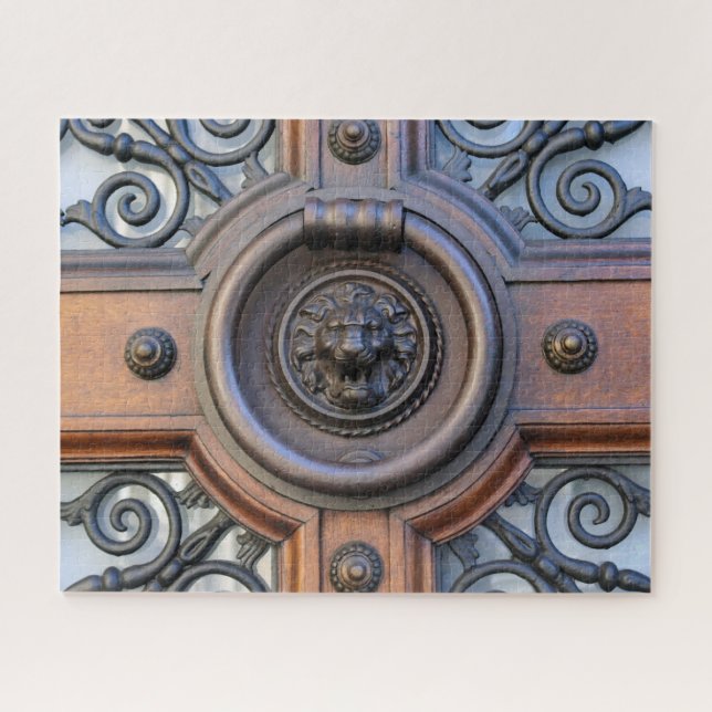 Lion Door Knocker - Barcelona - 16x20 - 520 Stk. (Horizontal)