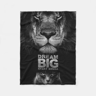 Lion Dream BIG Start Small Fleecedecke