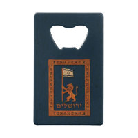 Lion Du Jour De Jérusalem Avec Drapeau