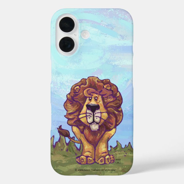 Lion Electronics iPhone 16 Hülle (Rückseite)