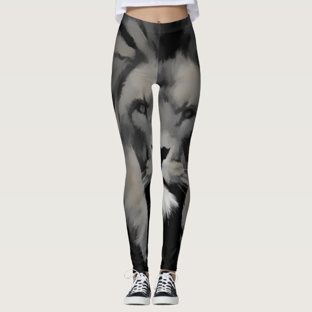 Lion Face Leggings (Vorderseite)