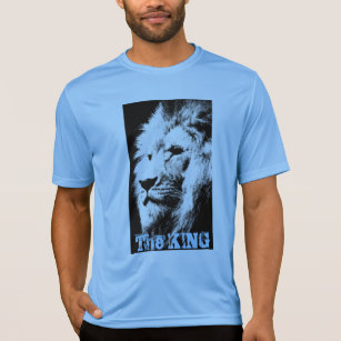 Lion Face Mens Modern Activewear Competitor T-Shirt