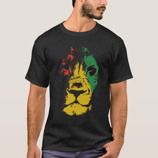 Lion Face T-Shirt (Vorderseite)
