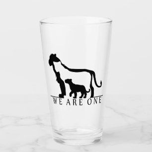 Lion Family Glas