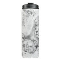 Lion Family Tumbler