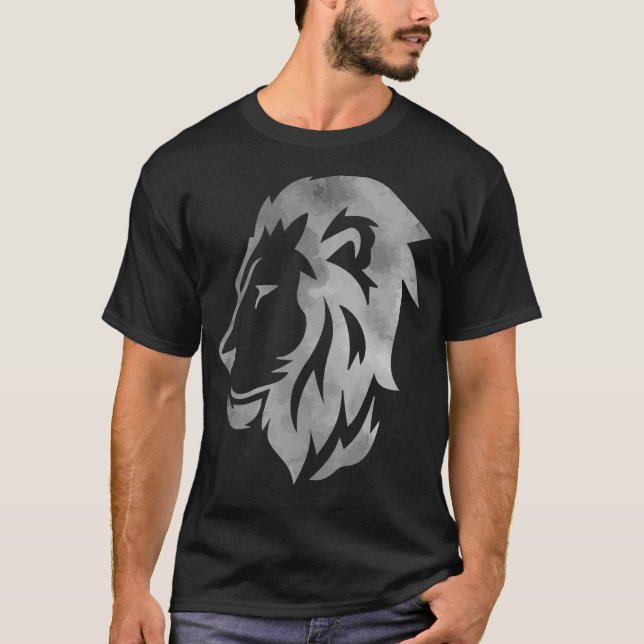 Lion Felidae Large Cat Outfit Men Women Kids 1 T-Shirt (Vorderseite)