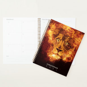 Lion flamboyant nommé