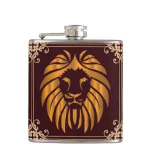 Lion Flask Flachmann
