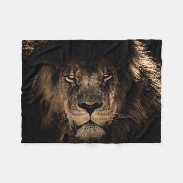 Lion Fleecedecke (Vorderseite (Horizontal))