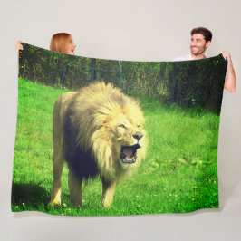 Lion Fleecedecke